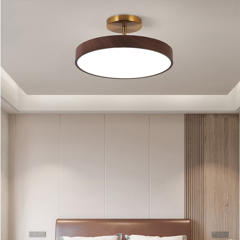 Modern LED Semi-Flush Ceiling Lamp