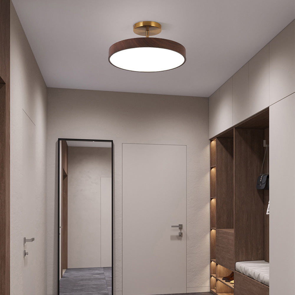 Modern LED Semi-Flush Ceiling Lamp