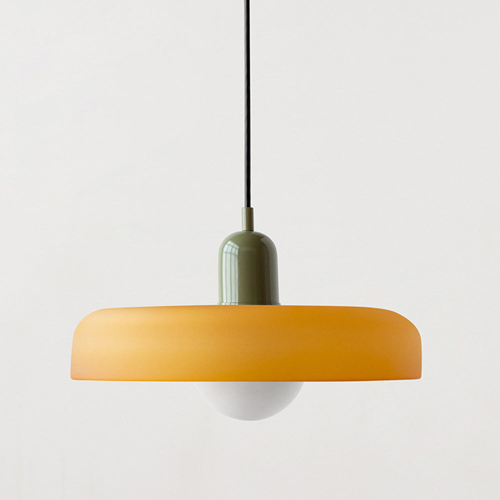 Bauhaus Modern Colorful Glass Pendant Light