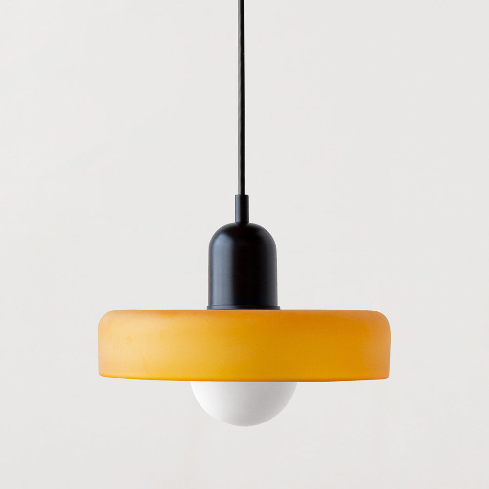 Bauhaus Modern Colorful Glass Pendant Light
