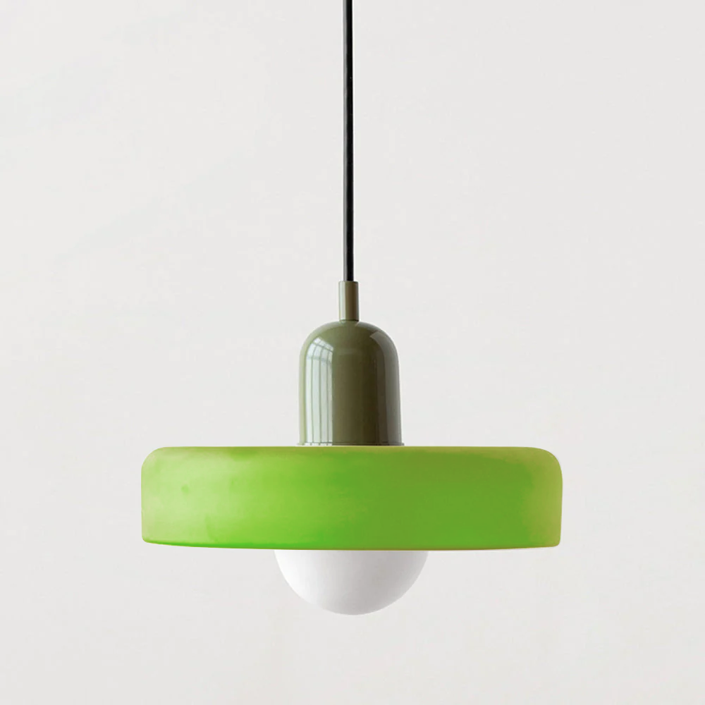 Bauhaus Modern Colorful Glass Pendant Light