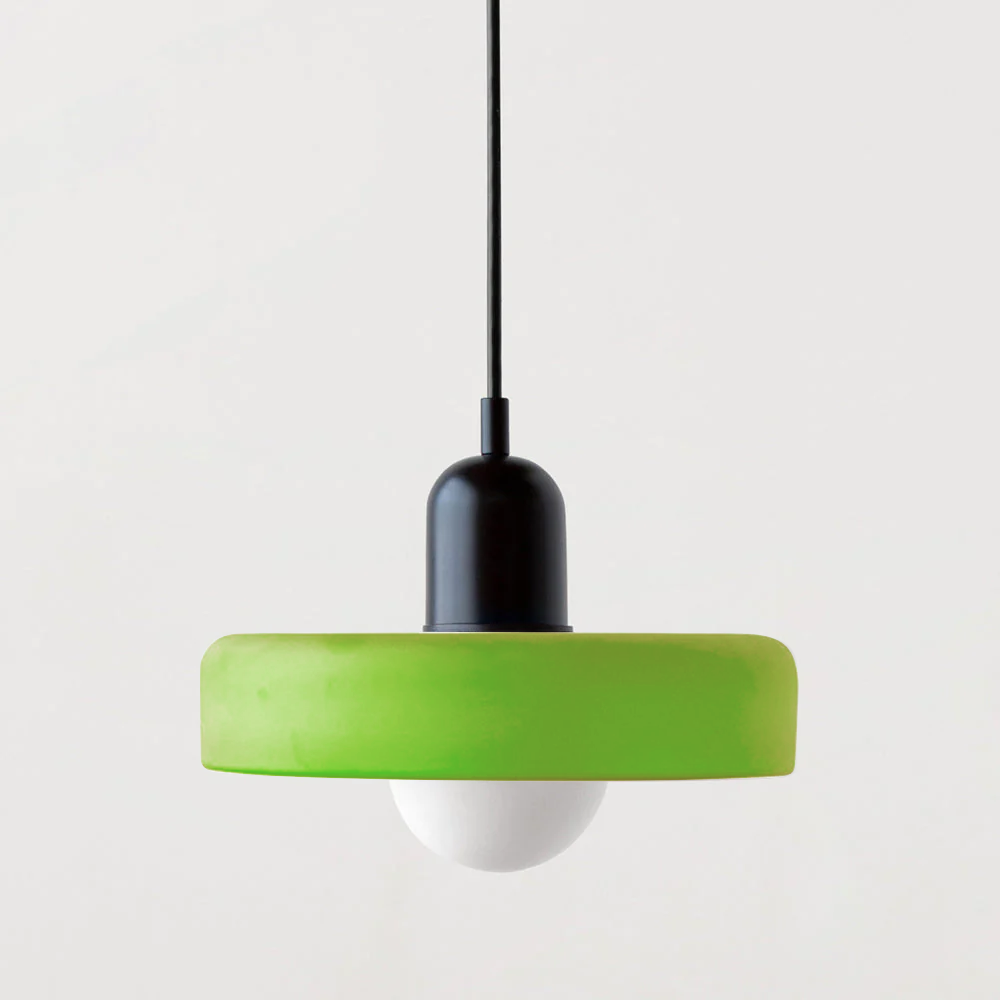 Bauhaus Modern Colorful Glass Pendant Light