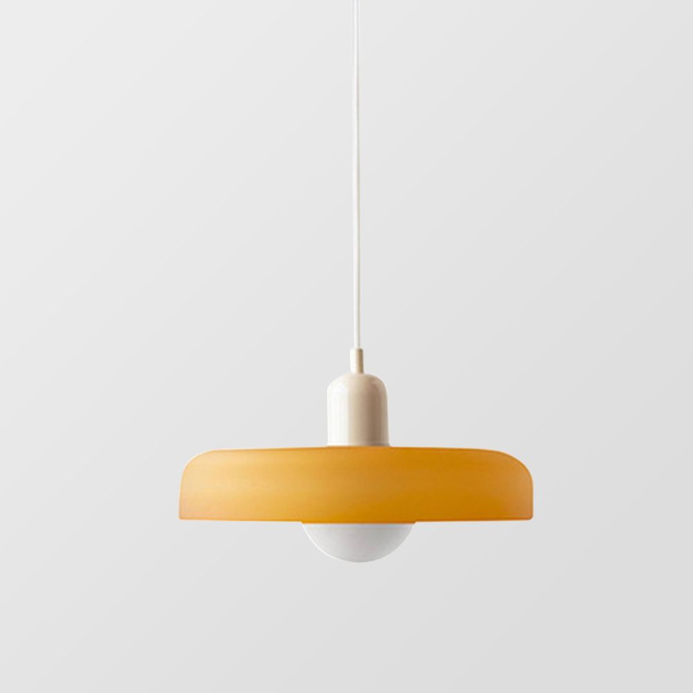 Bauhaus Modern Colorful Glass Pendant Light