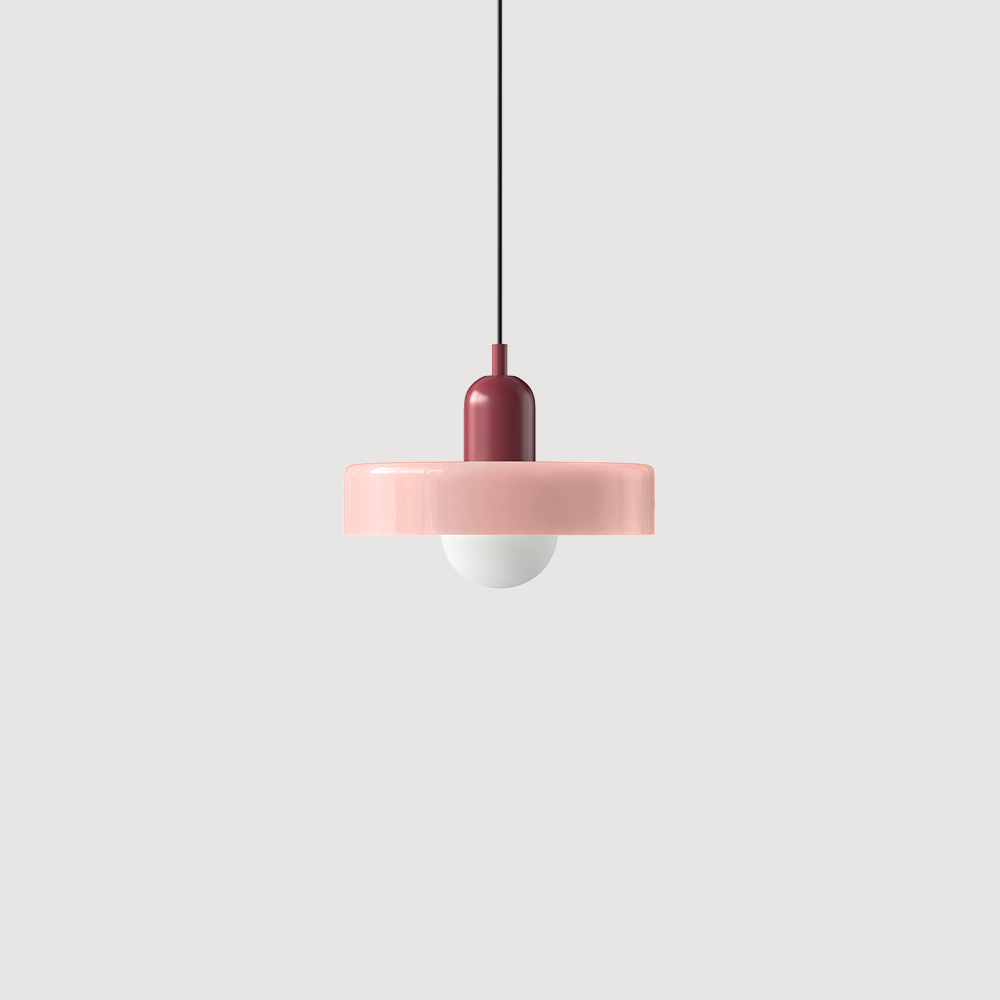 Bauhaus Modern Colorful Glass Pendant Light