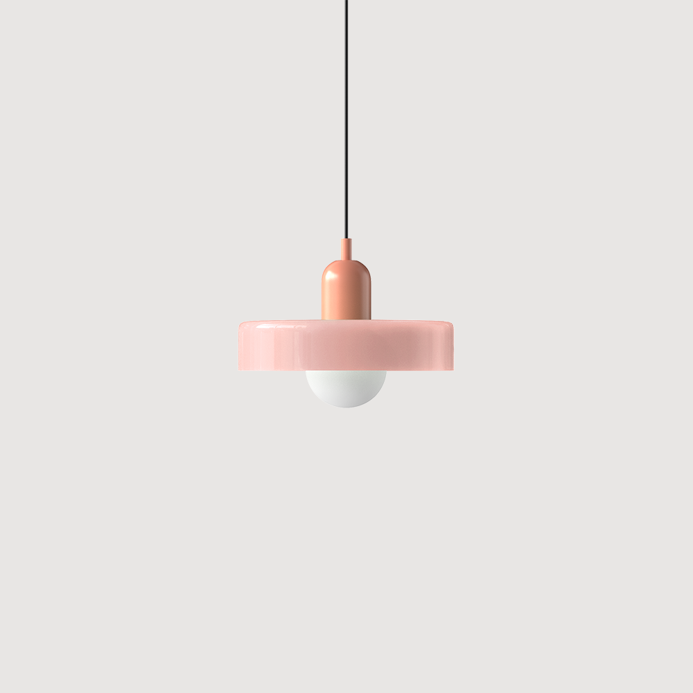 Bauhaus Modern Colorful Glass Pendant Light