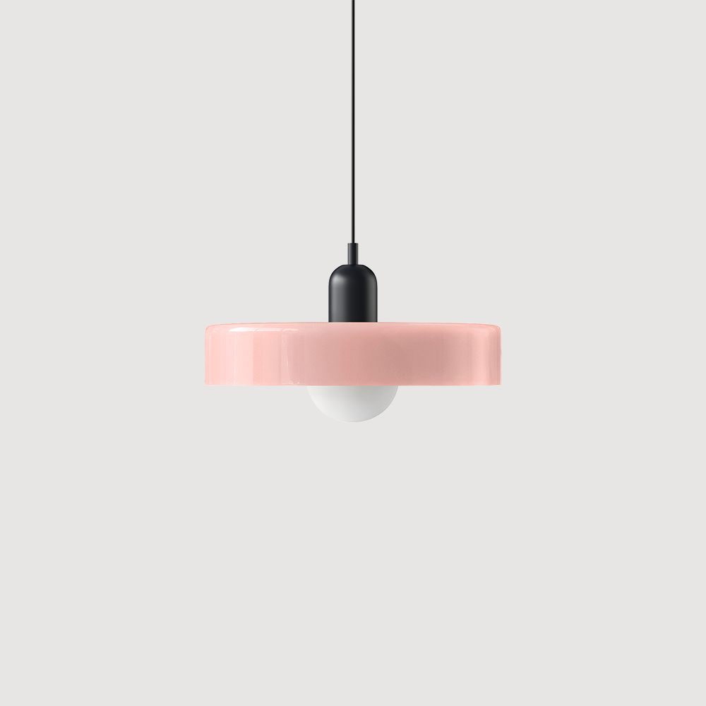 Bauhaus Modern Colorful Glass Pendant Light