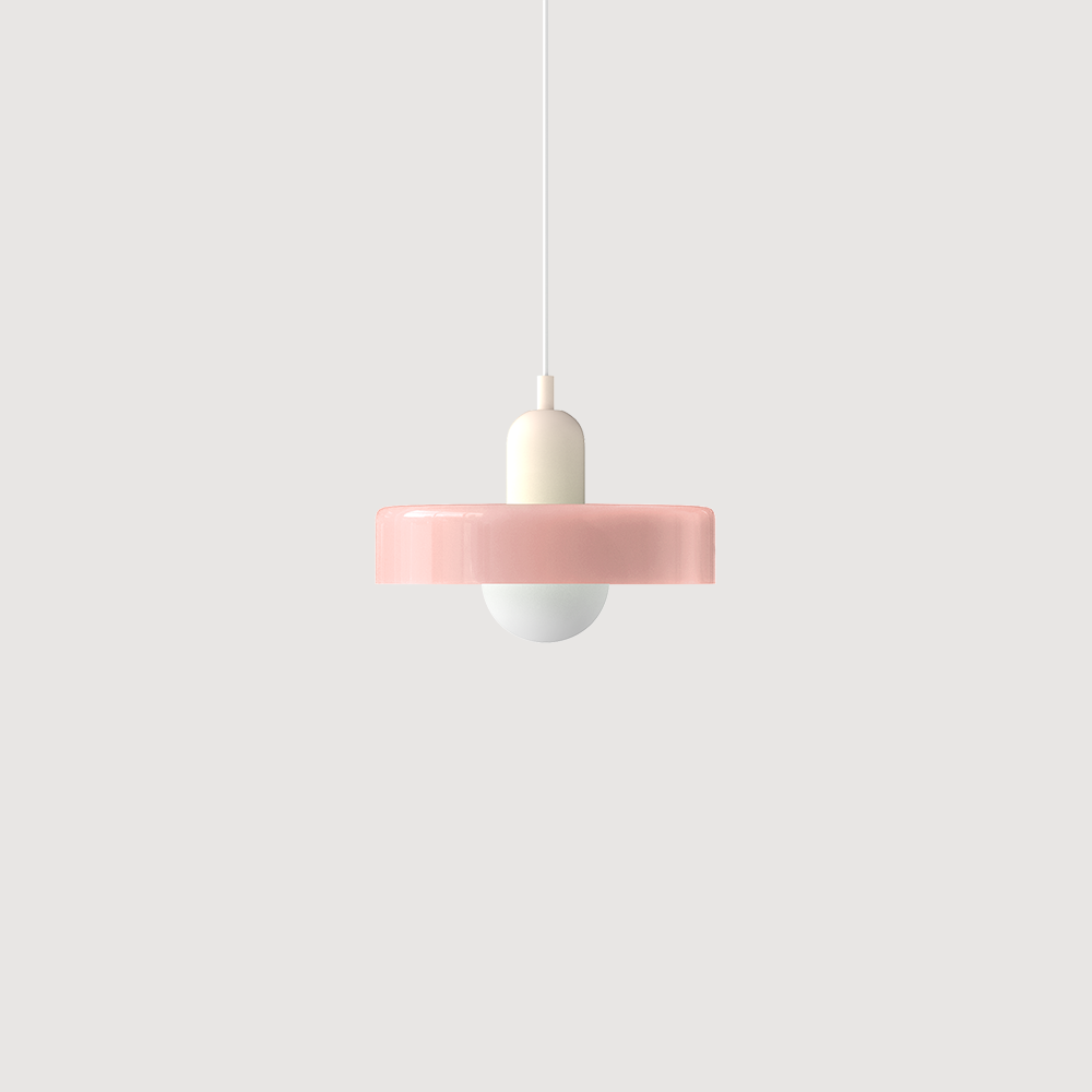 Bauhaus Modern Colorful Glass Pendant Light
