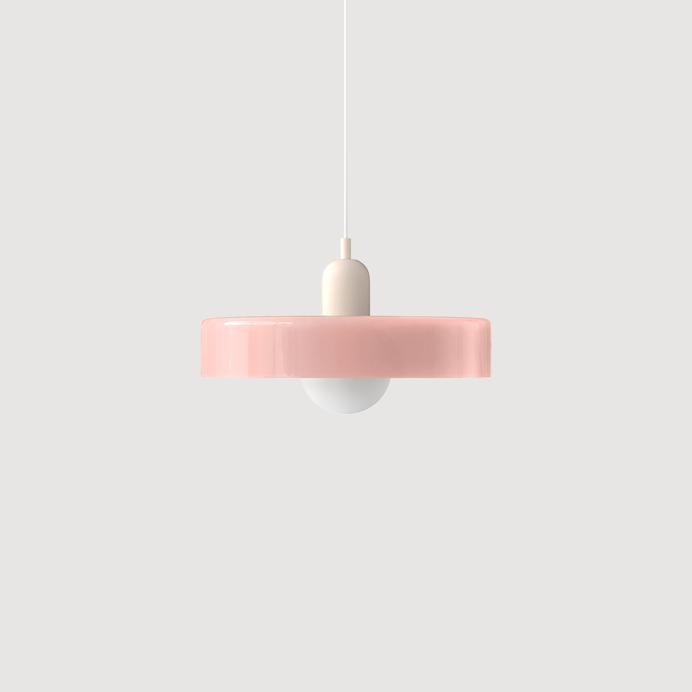 Bauhaus Modern Colorful Glass Pendant Light