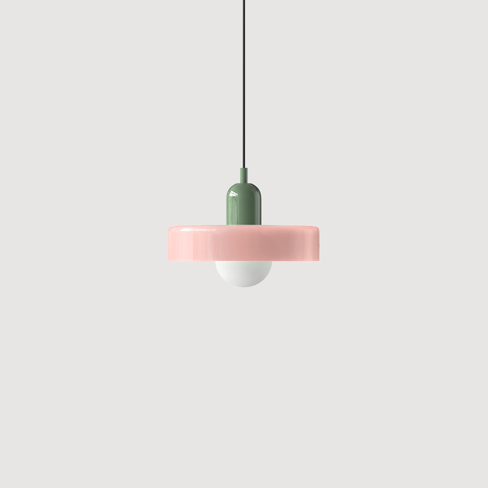 Bauhaus Modern Colorful Glass Pendant Light