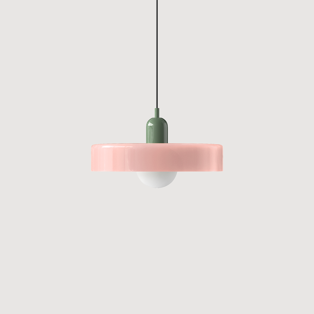 Bauhaus Modern Colorful Glass Pendant Light