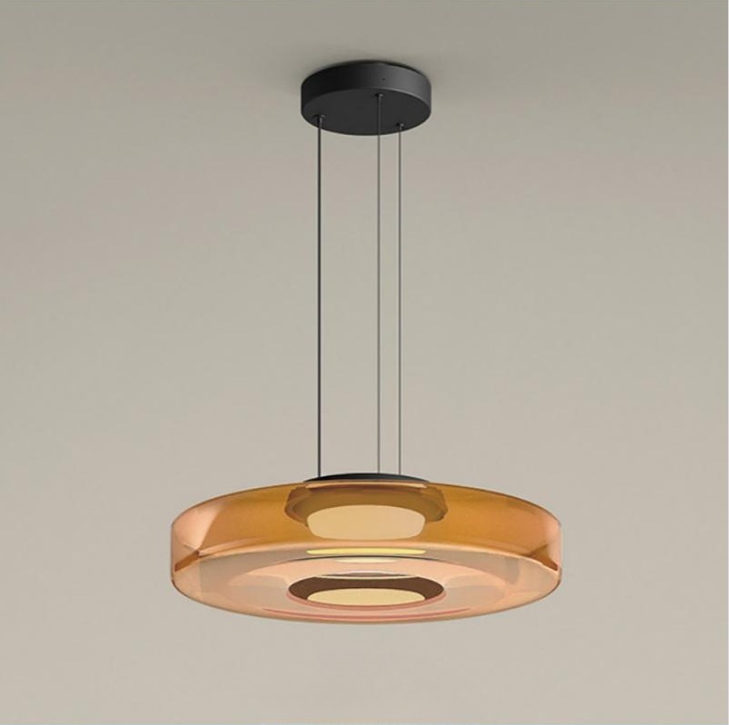 Creative Modern Round Glass Pendant Light