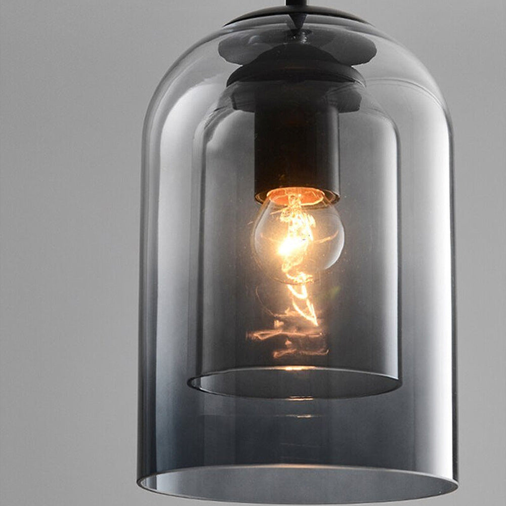 Double Layer Minimalist Small Pendant Light For Dining Room
