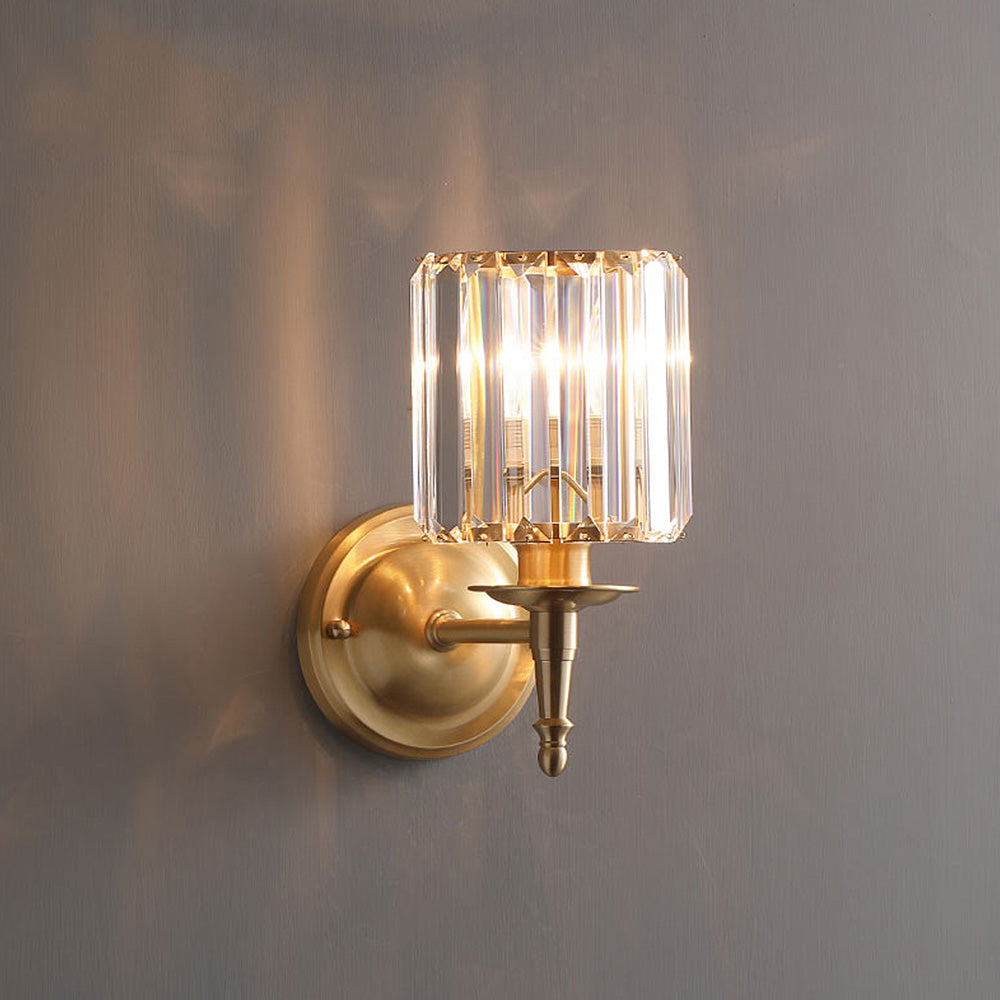 Clear Luxury Crystal Small Wall Light