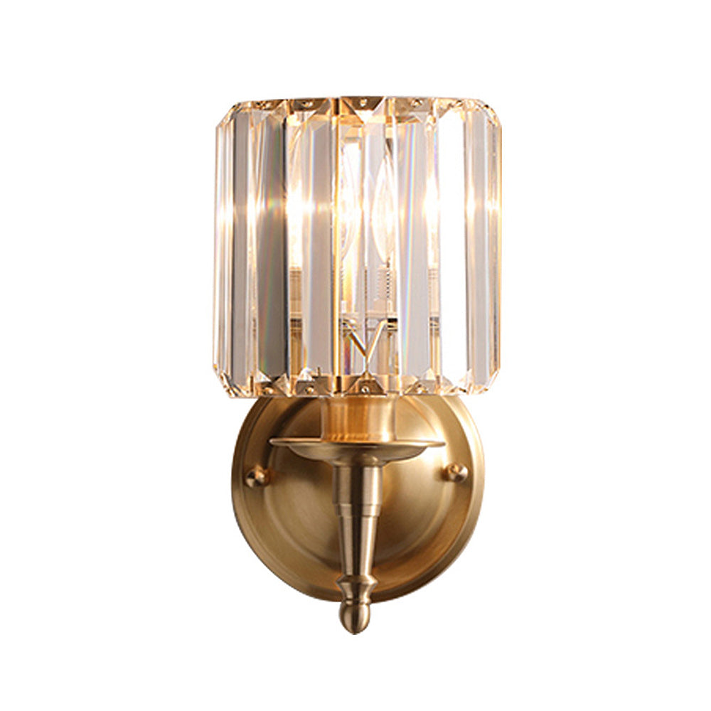 Clear Luxury Crystal Small Wall Light