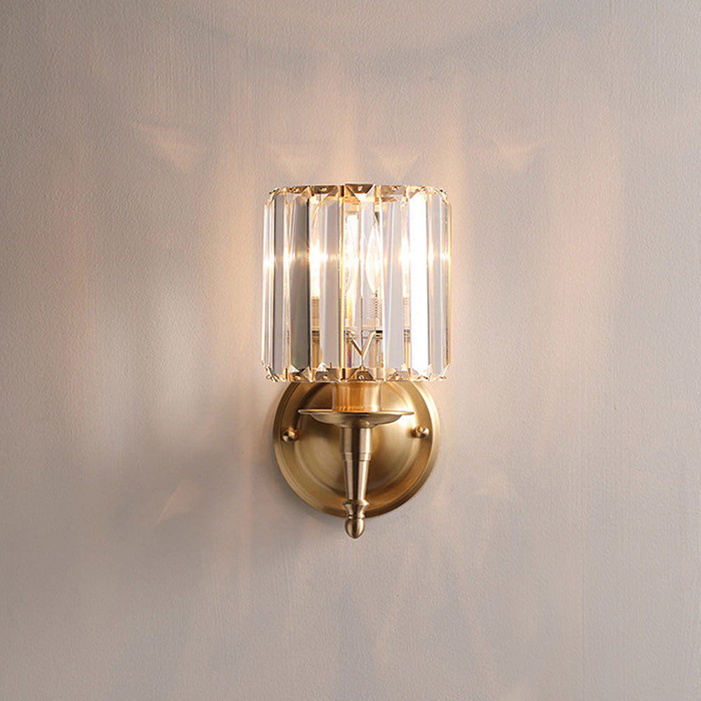 Clear Luxury Crystal Small Wall Light