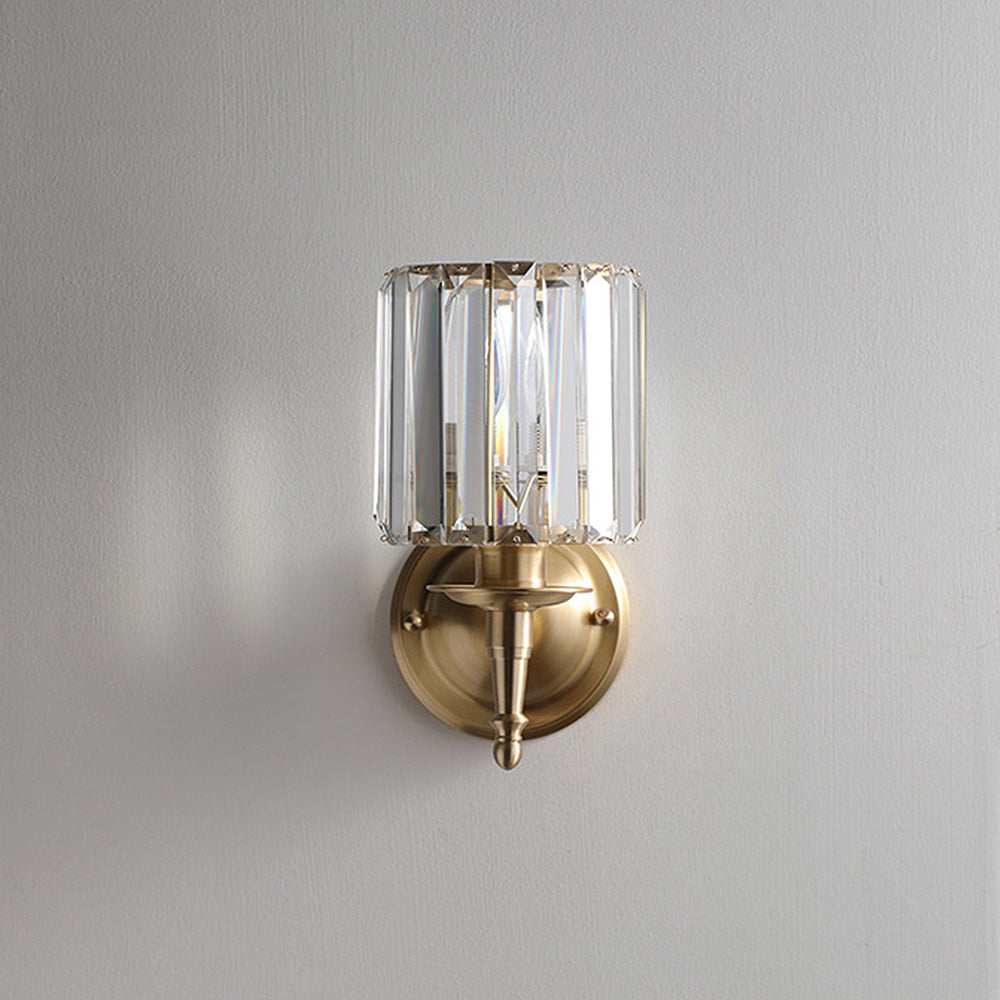 Clear Luxury Crystal Small Wall Light