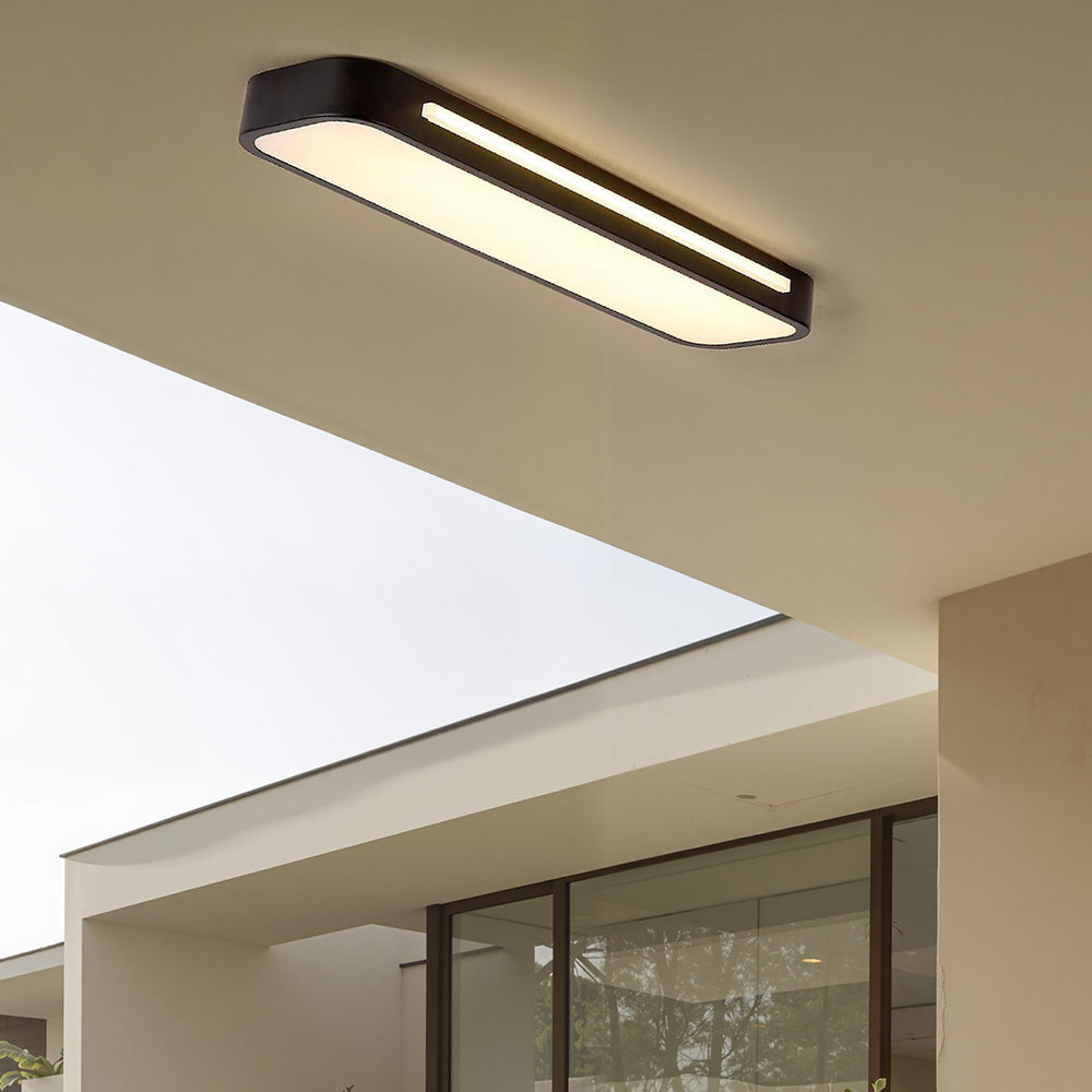 Modern Nordic Minimalist Long LED Ceiling Light