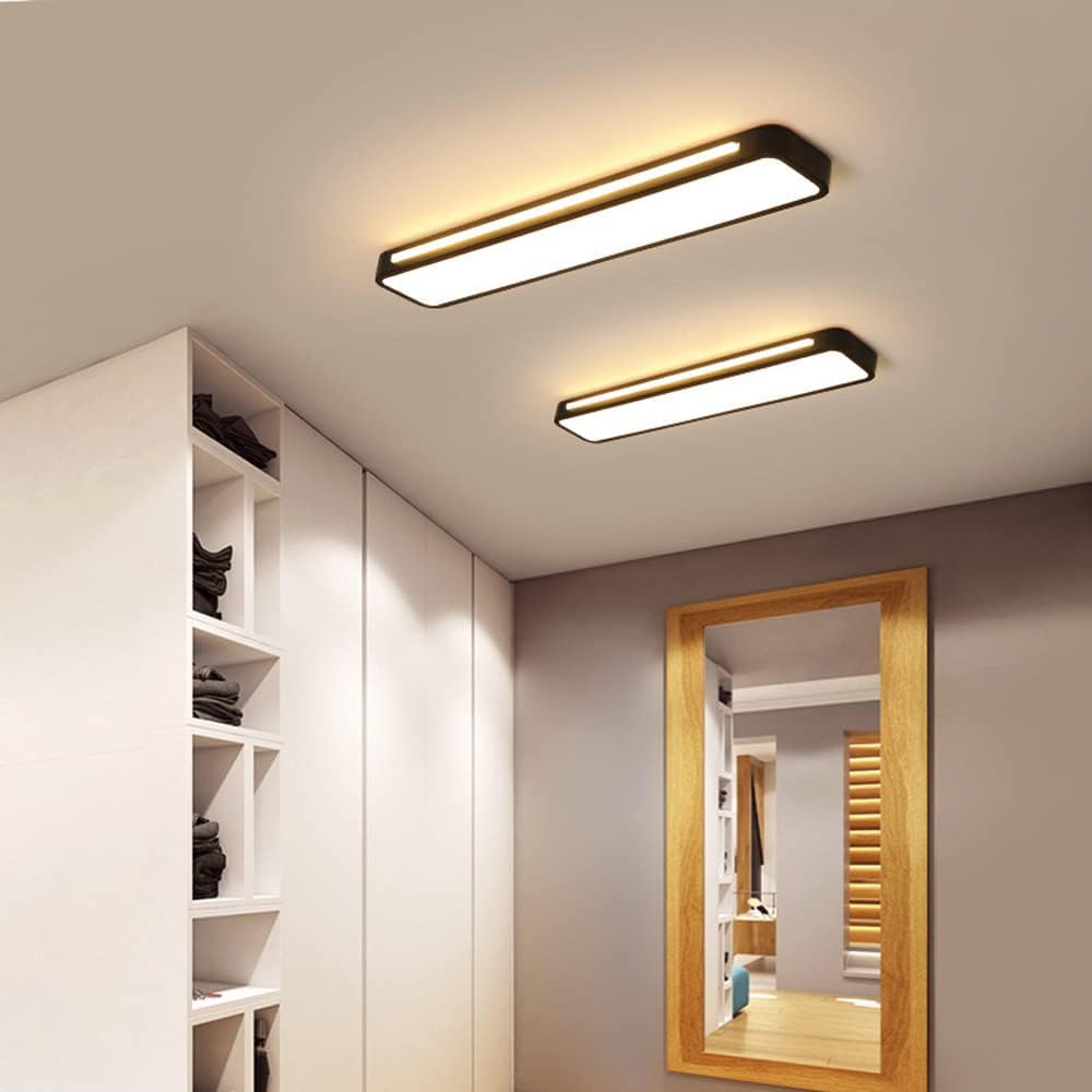 Modern Nordic Minimalist Long LED Ceiling Light