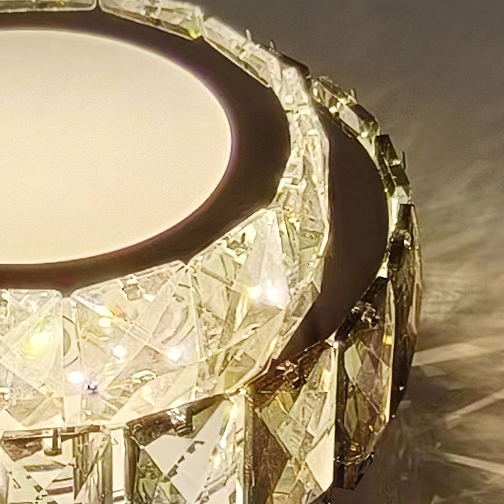 Crystal Luxury Hallway Flush Mount Ceiling Lights
