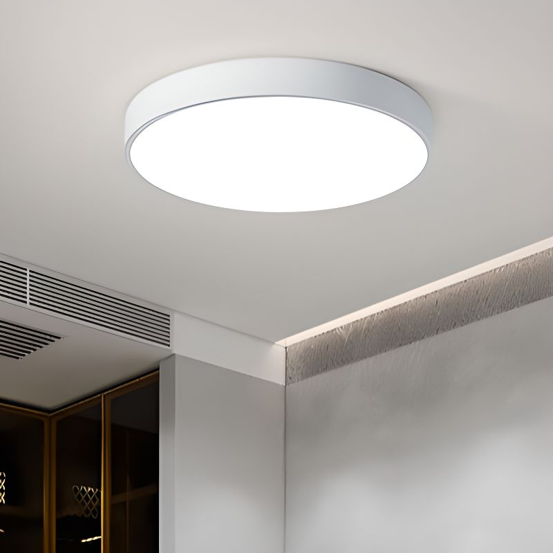 Circular Modern LED Flush Mount Ceiling Light