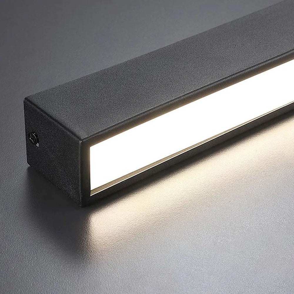 Contemporary Minimalist Long Strip LED Ceiling Lamp