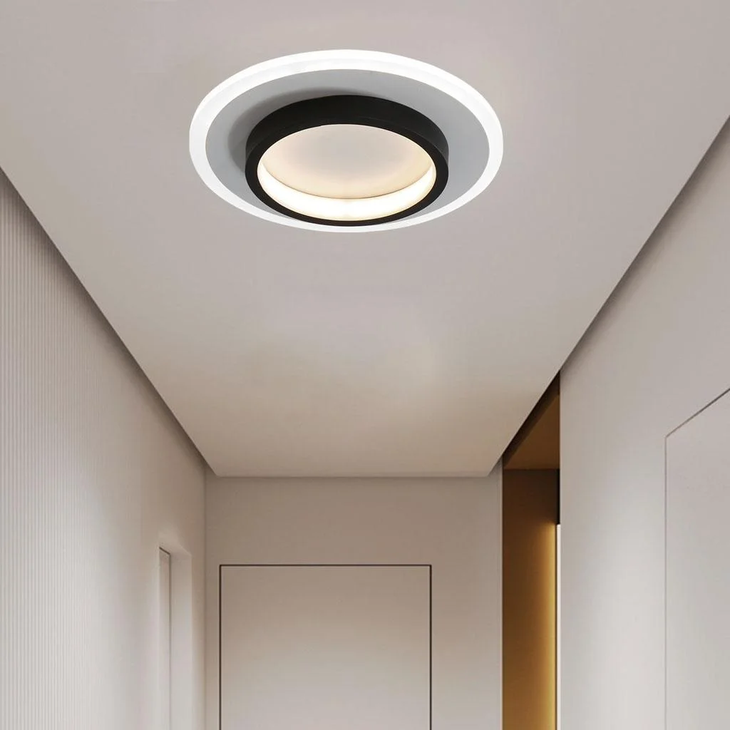 Modern Round Metal Acrylic LED Ceiling Light