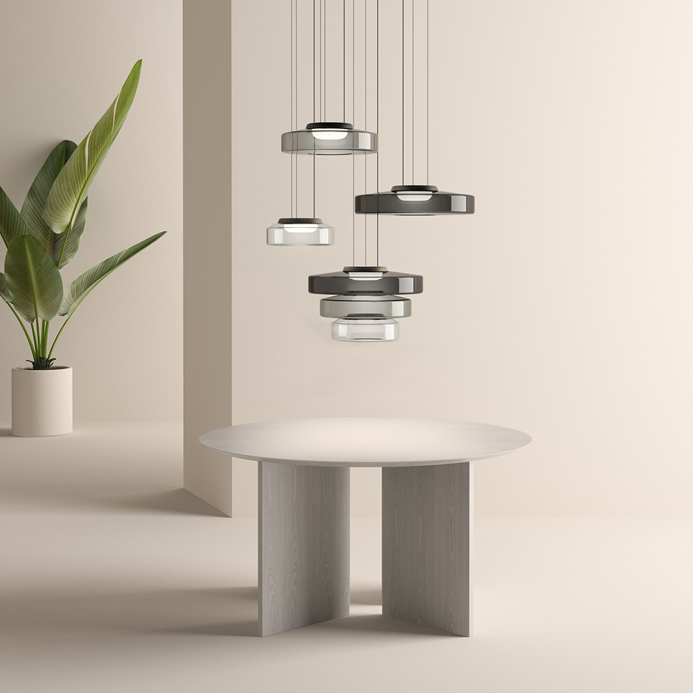 Creative Modern Round Glass Pendant Light