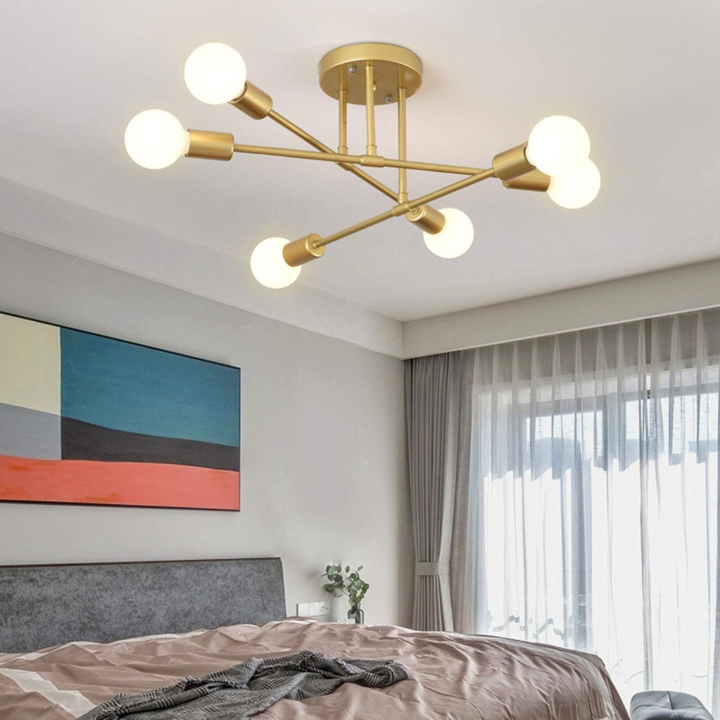 Simple Modern Living Room Ceiling Lamp