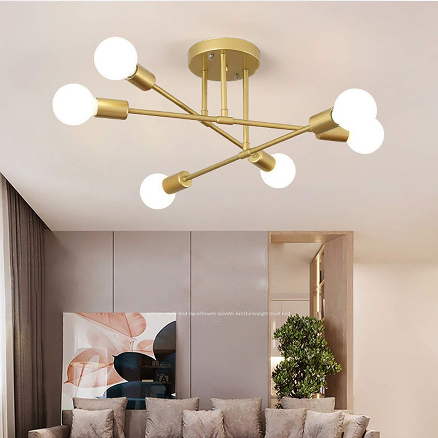 Simple Modern Living Room Ceiling Lamp