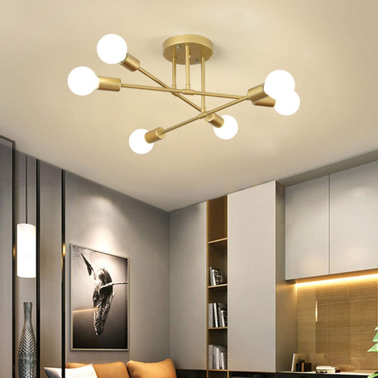 Simple Modern Living Room Ceiling Lamp