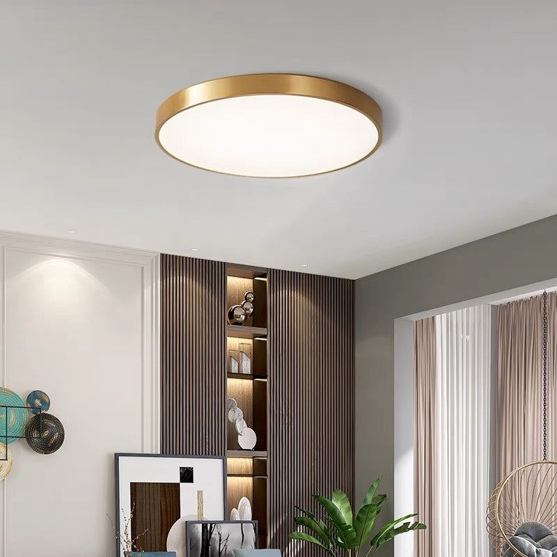 Circular Modern LED Flush Mount Ceiling Light
