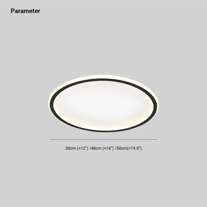 Nordic Minimalist Disc LED Ceiling Light