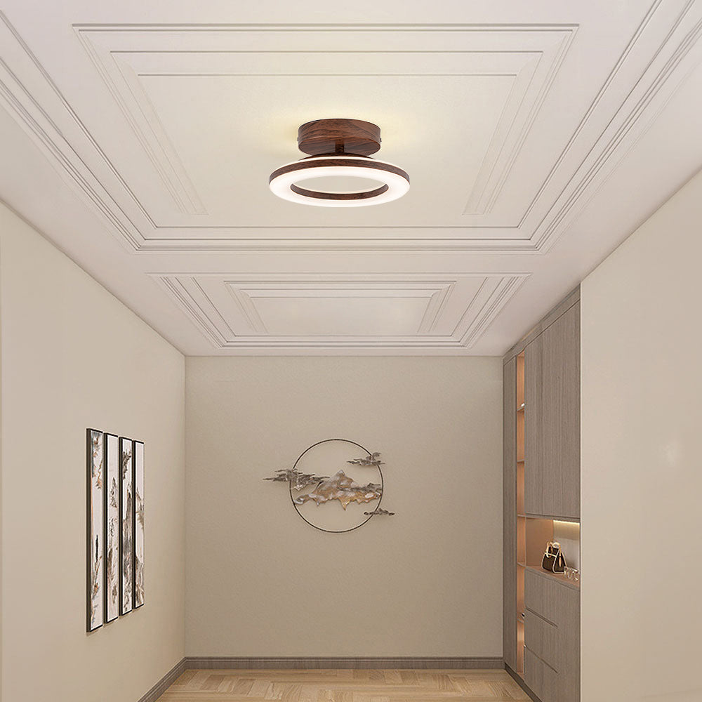 Contemporary Acrylic Round Hallway LED Ceiling Light