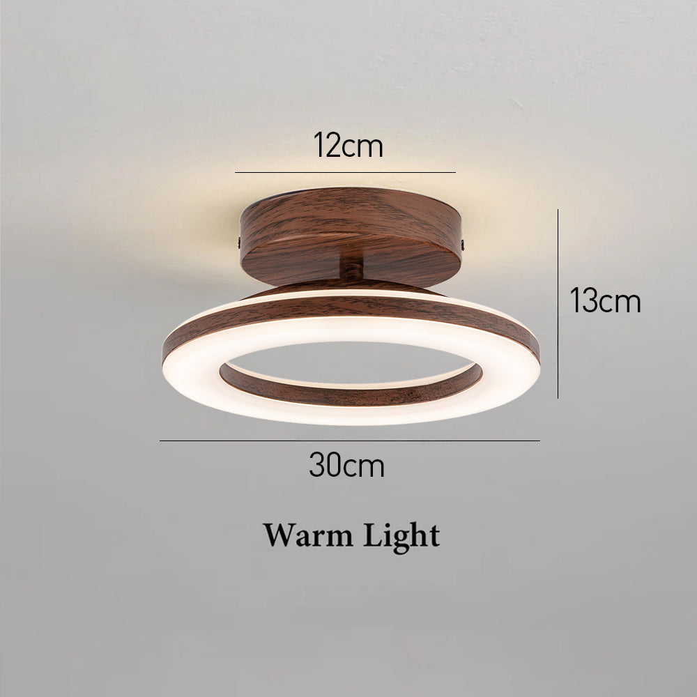 Contemporary Acrylic Round Hallway LED Ceiling Light