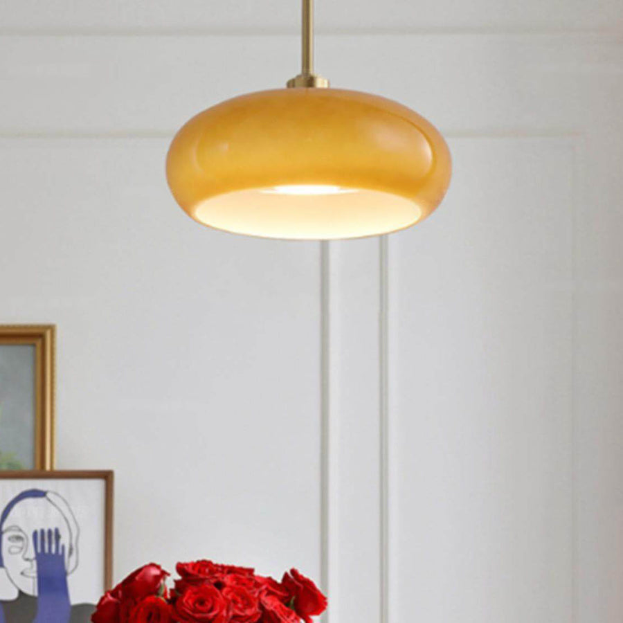 Round Vintage Glass Ceiling Lights