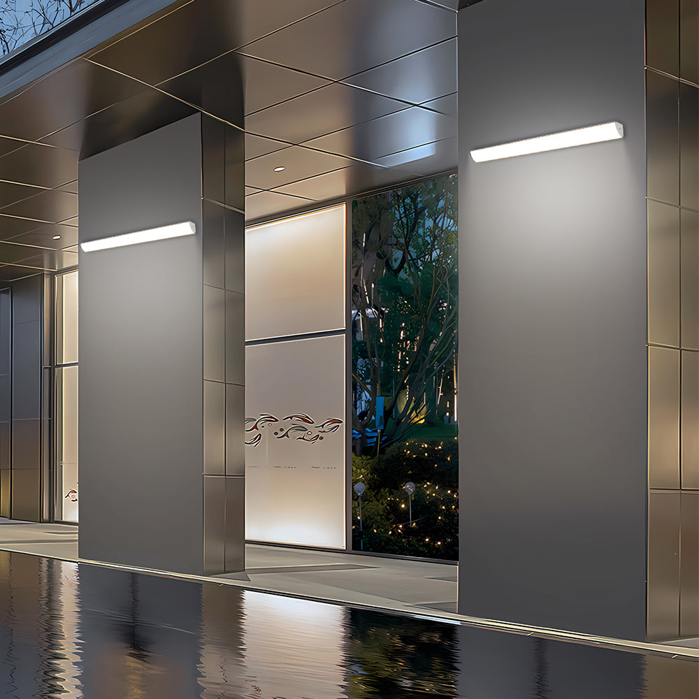 Minimalist Waterproof Outdoor LED Wall Light
