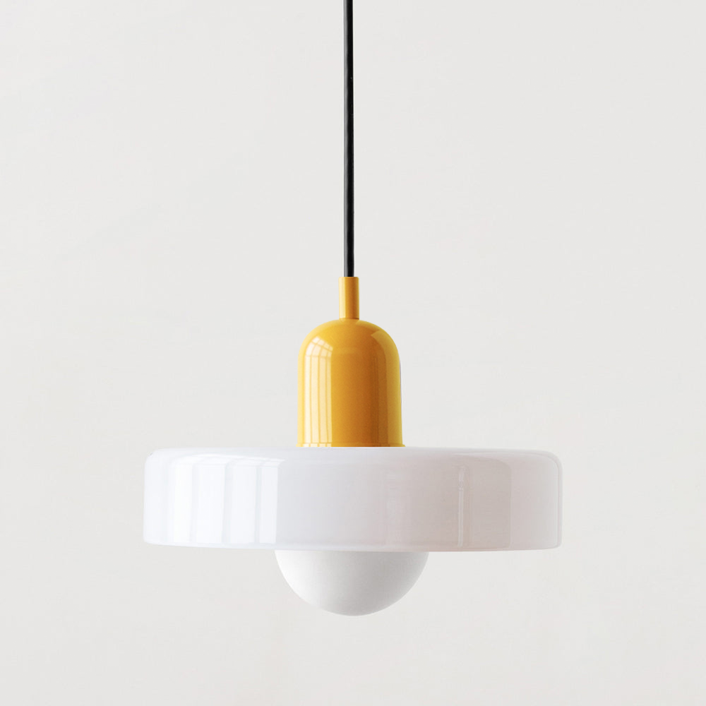 Bauhaus Glass Art Kitchen Island Pendant Light