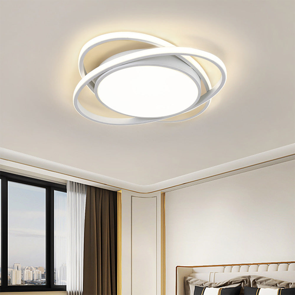 Flush Mount Stylish Bedroom Ceiling Lamp