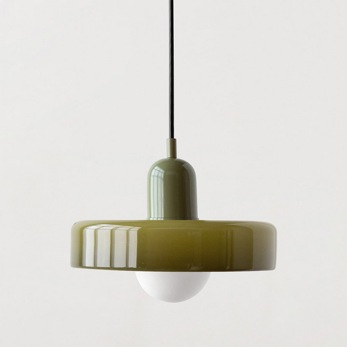 Bauhaus Modern Colorful Glass Pendant Light