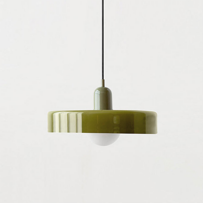 Bauhaus Modern Colorful Glass Pendant Light