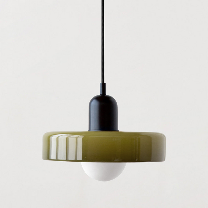 Bauhaus Modern Colorful Glass Pendant Light