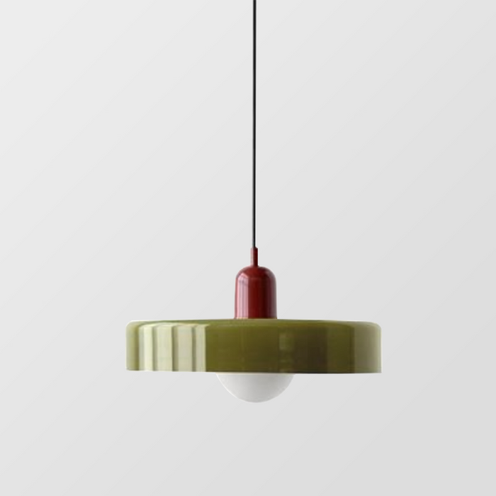 Bauhaus Modern Colorful Glass Pendant Light