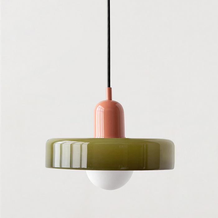 Bauhaus Modern Colorful Glass Pendant Light