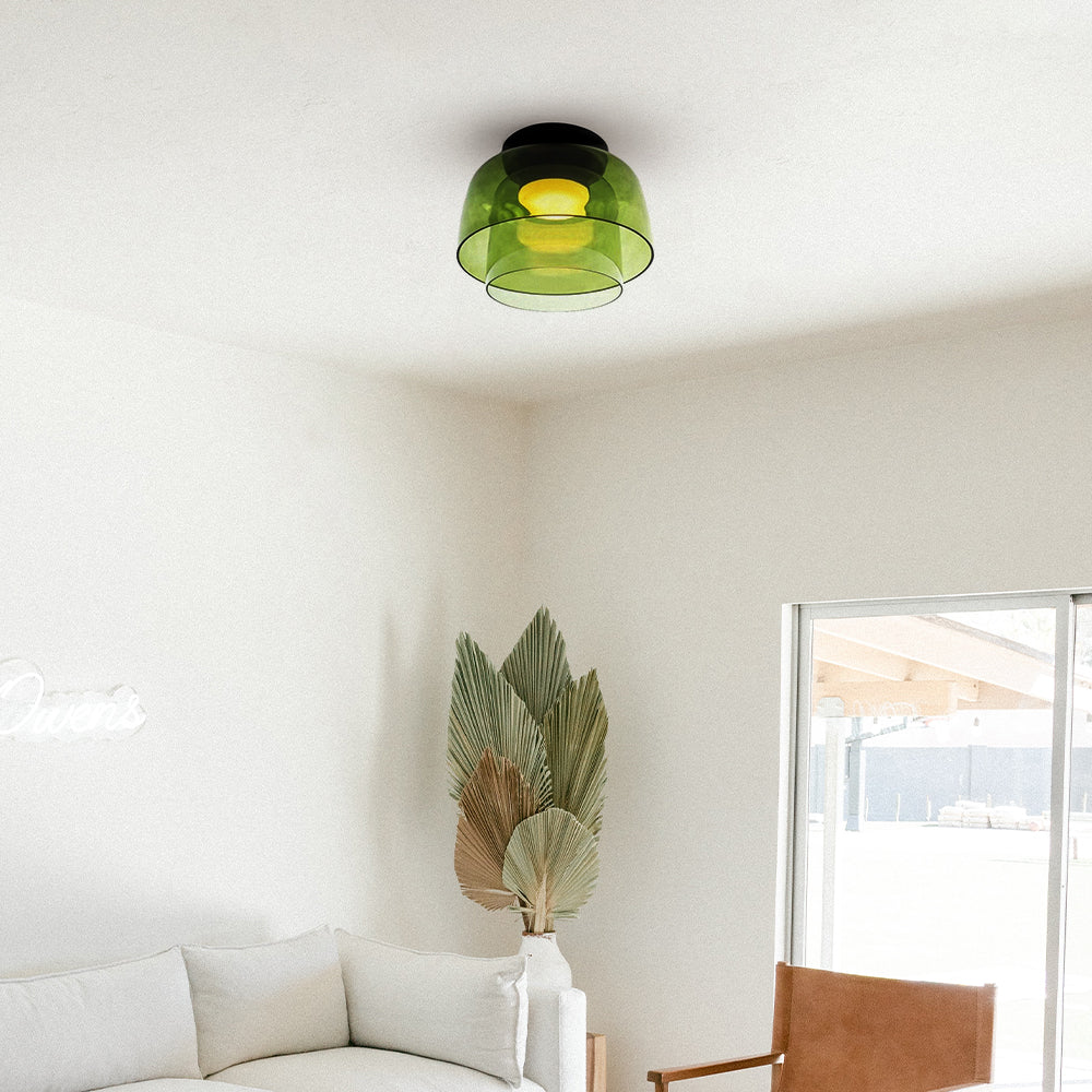 Nordic Designer Medieval Glass Ceiling Lamp