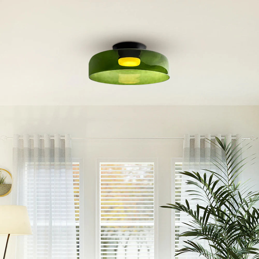 Nordic Designer Medieval Glass Ceiling Lamp