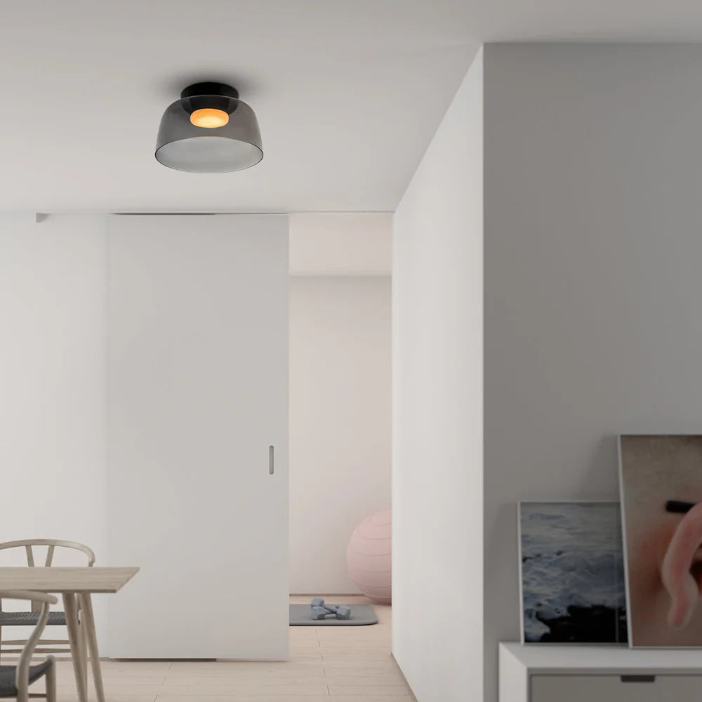 Nordic Designer Medieval Glass Ceiling Lamp