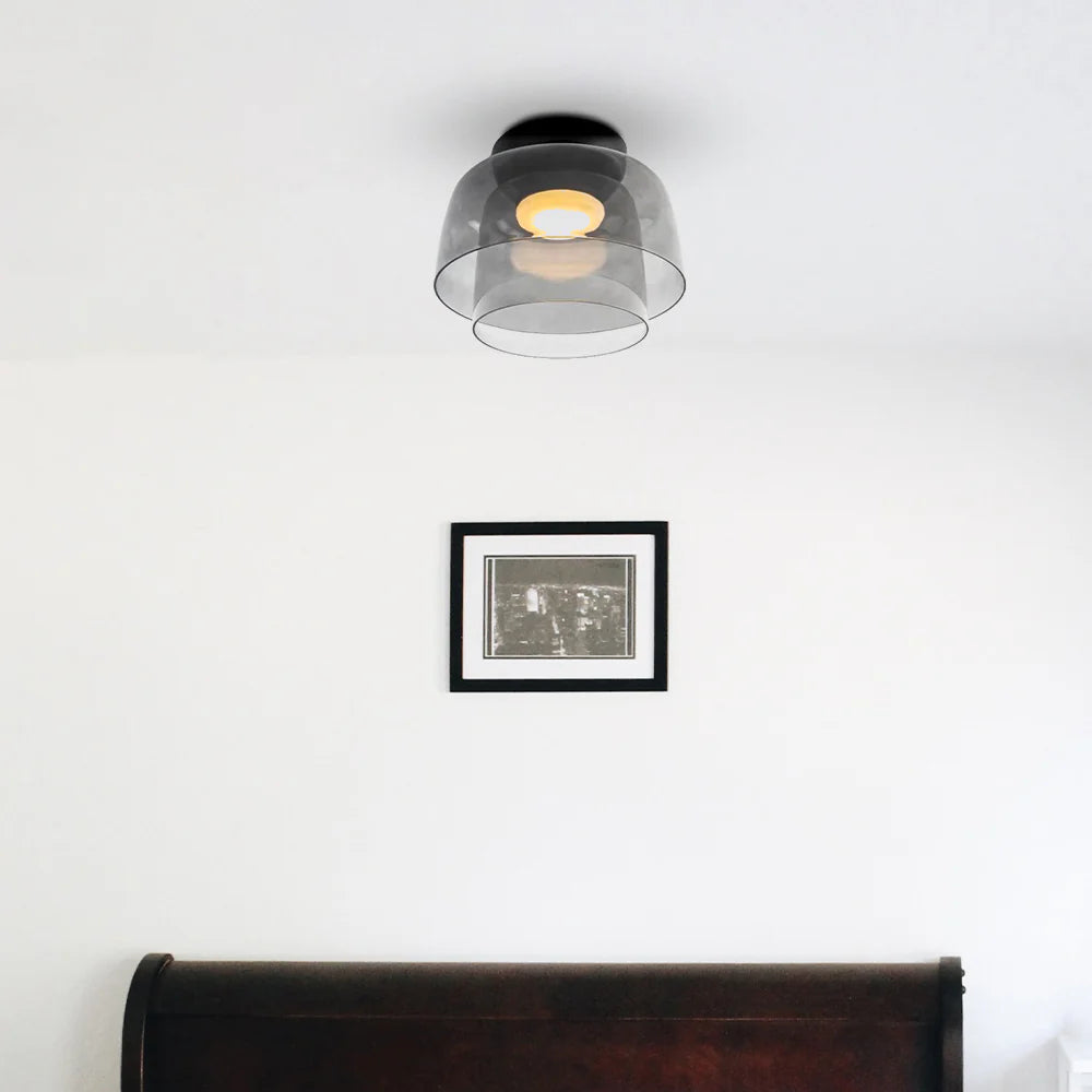 Nordic Designer Medieval Glass Ceiling Lamp