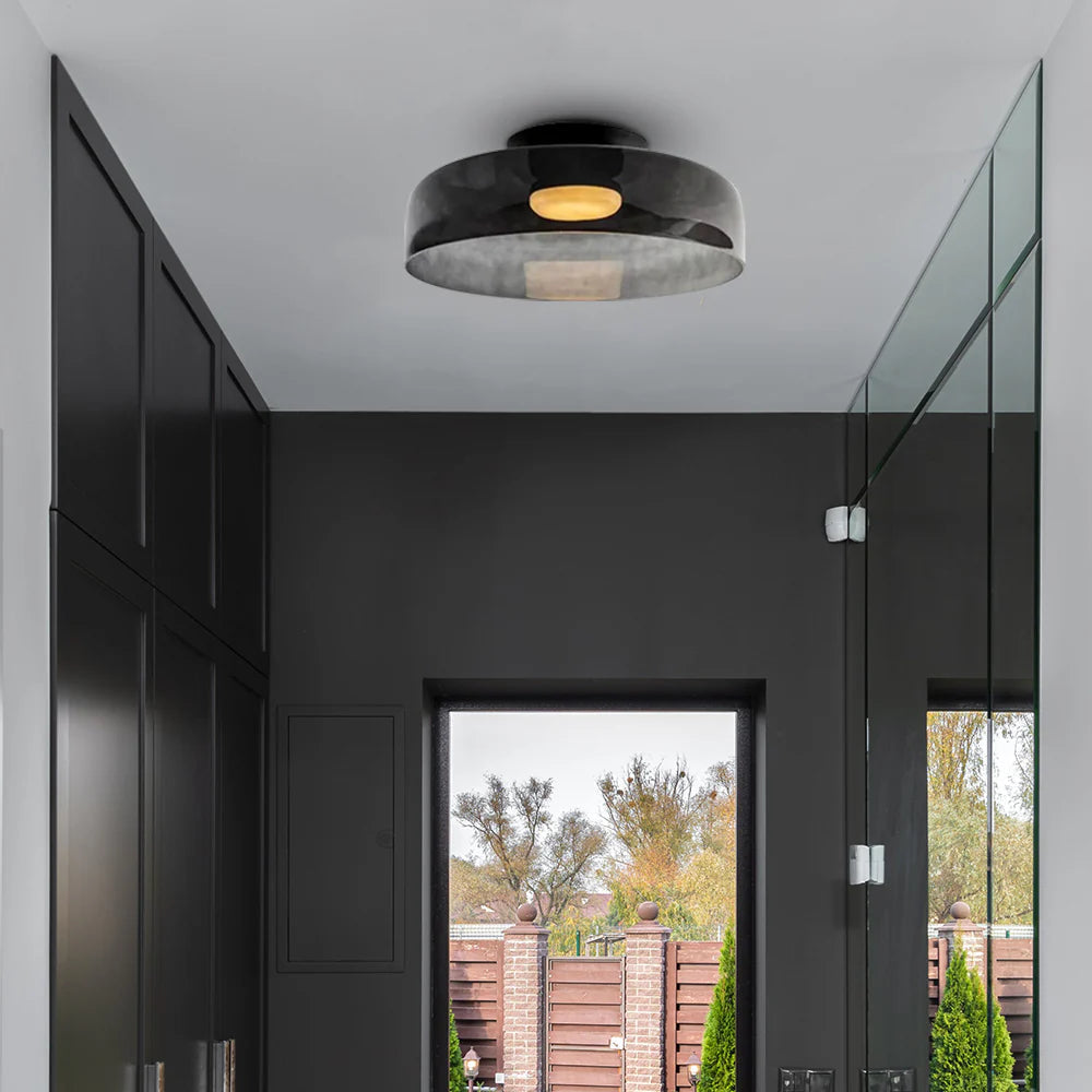 Nordic Designer Medieval Glass Ceiling Lamp