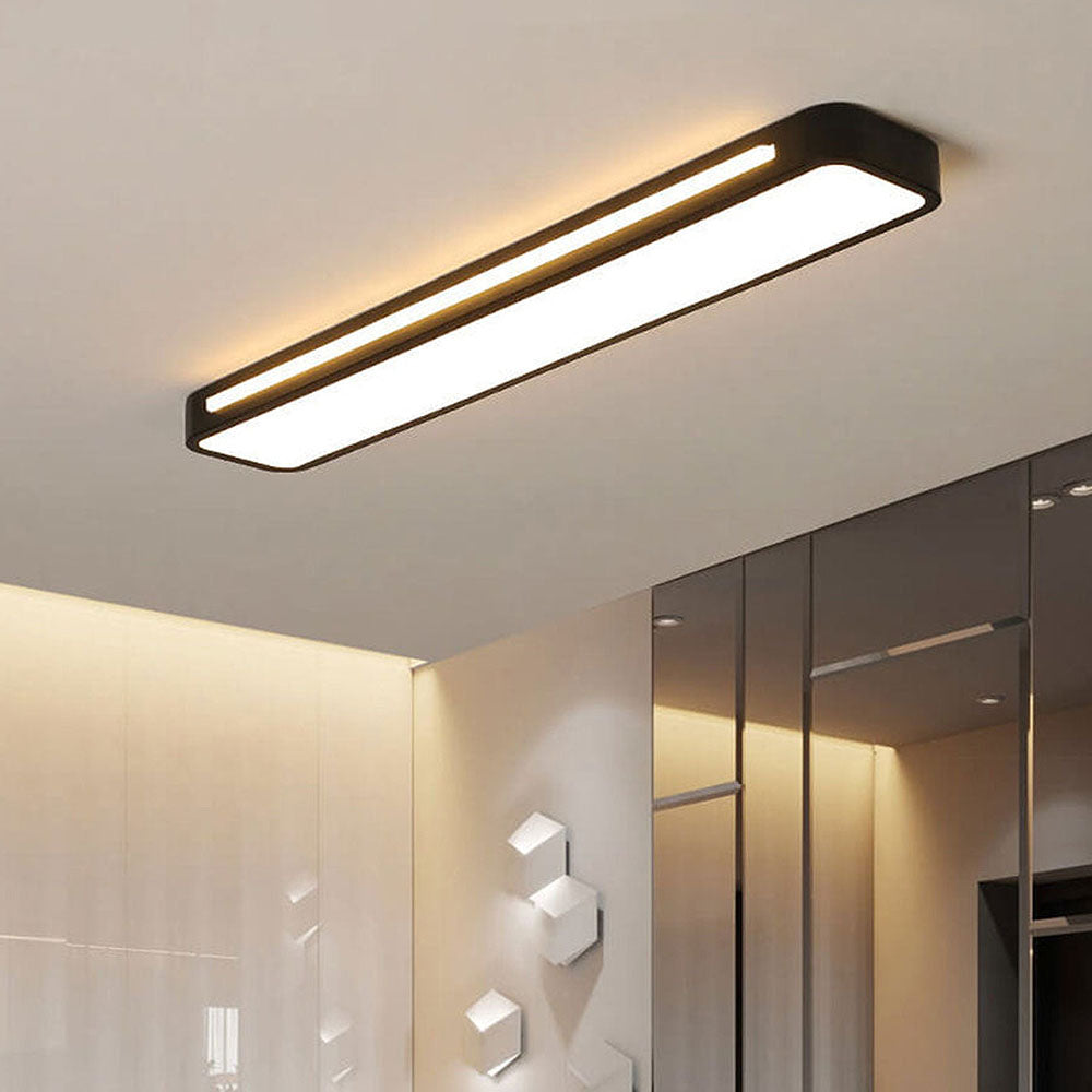 Modern Nordic Minimalist Long LED Ceiling Light