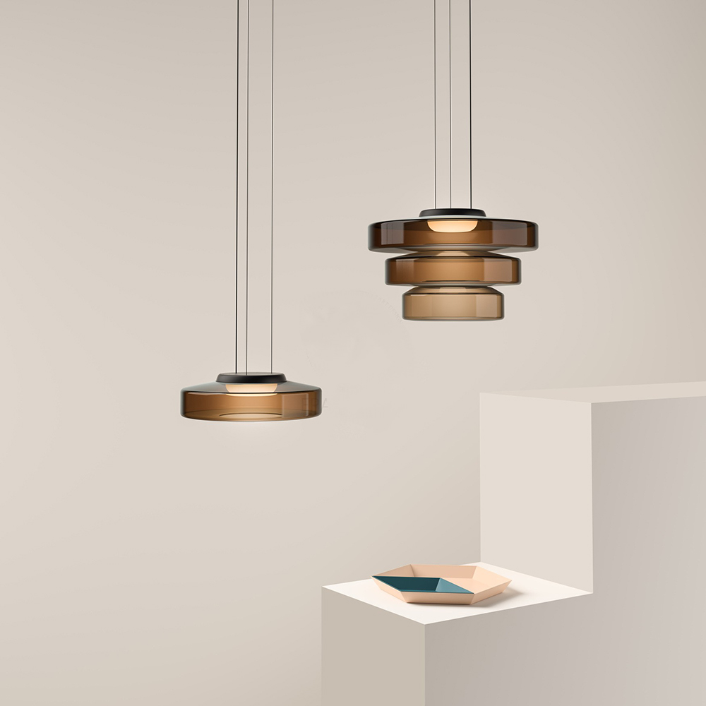 Creative Modern Round Glass Pendant Light